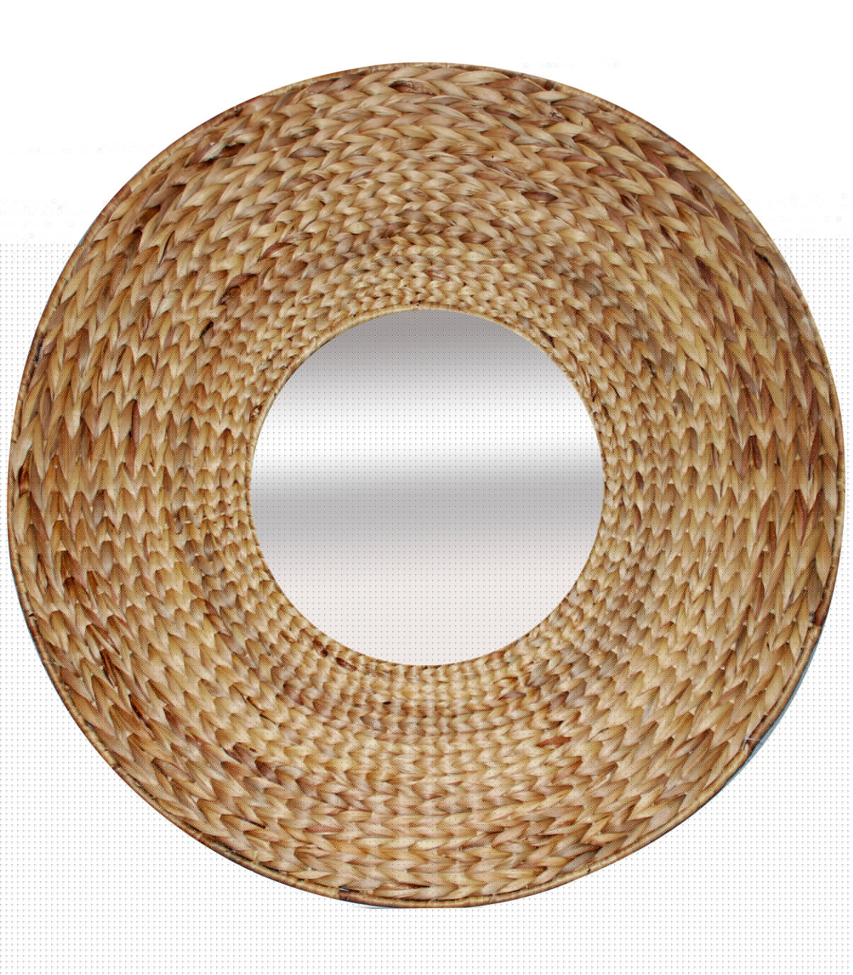 wadiga Miroir rond jacinthe d'eau 90cm