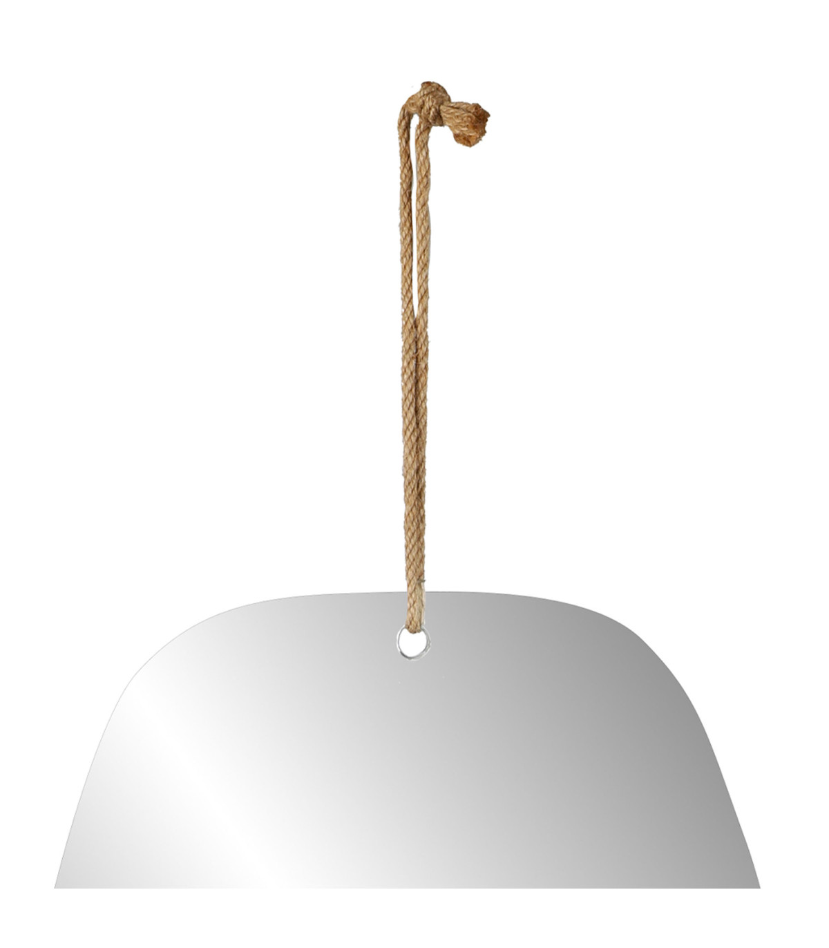 Wadiga Miroir Suspendu Avec Corde 30x25cm