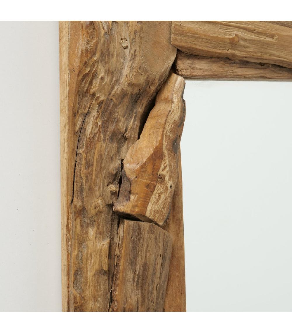 Wadiga Miroir Teck - 60x5x90cm