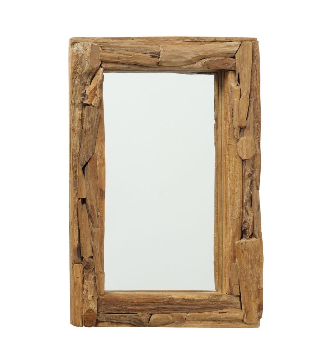 wadiga Miroir teck - 60x5x90cm