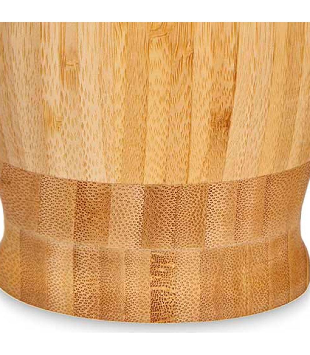 Wadiga Mortier Et Pilon En Bambou 11x11x12cm