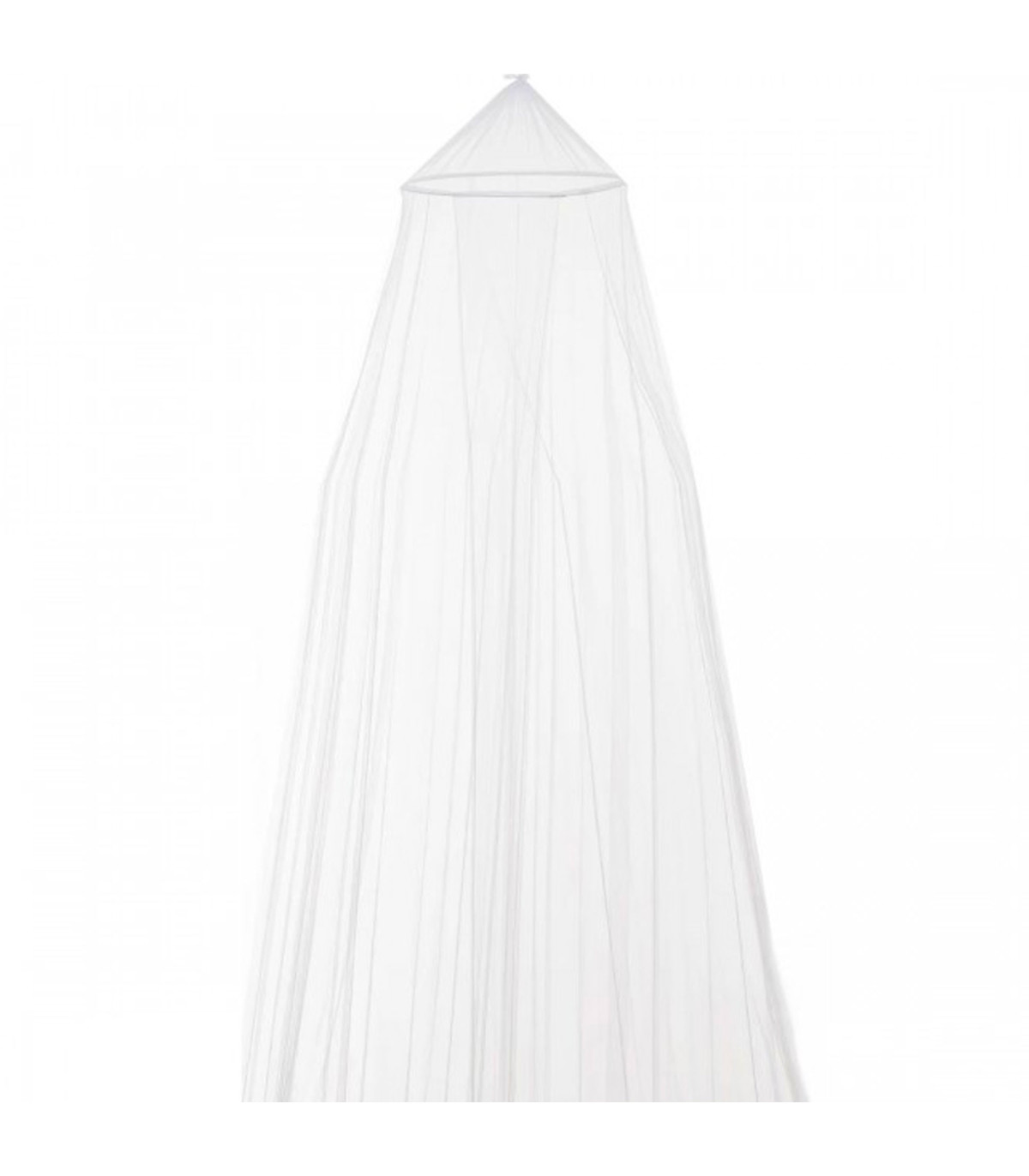 wadiga Moustiquaire de lit polyester blanc - 1 place