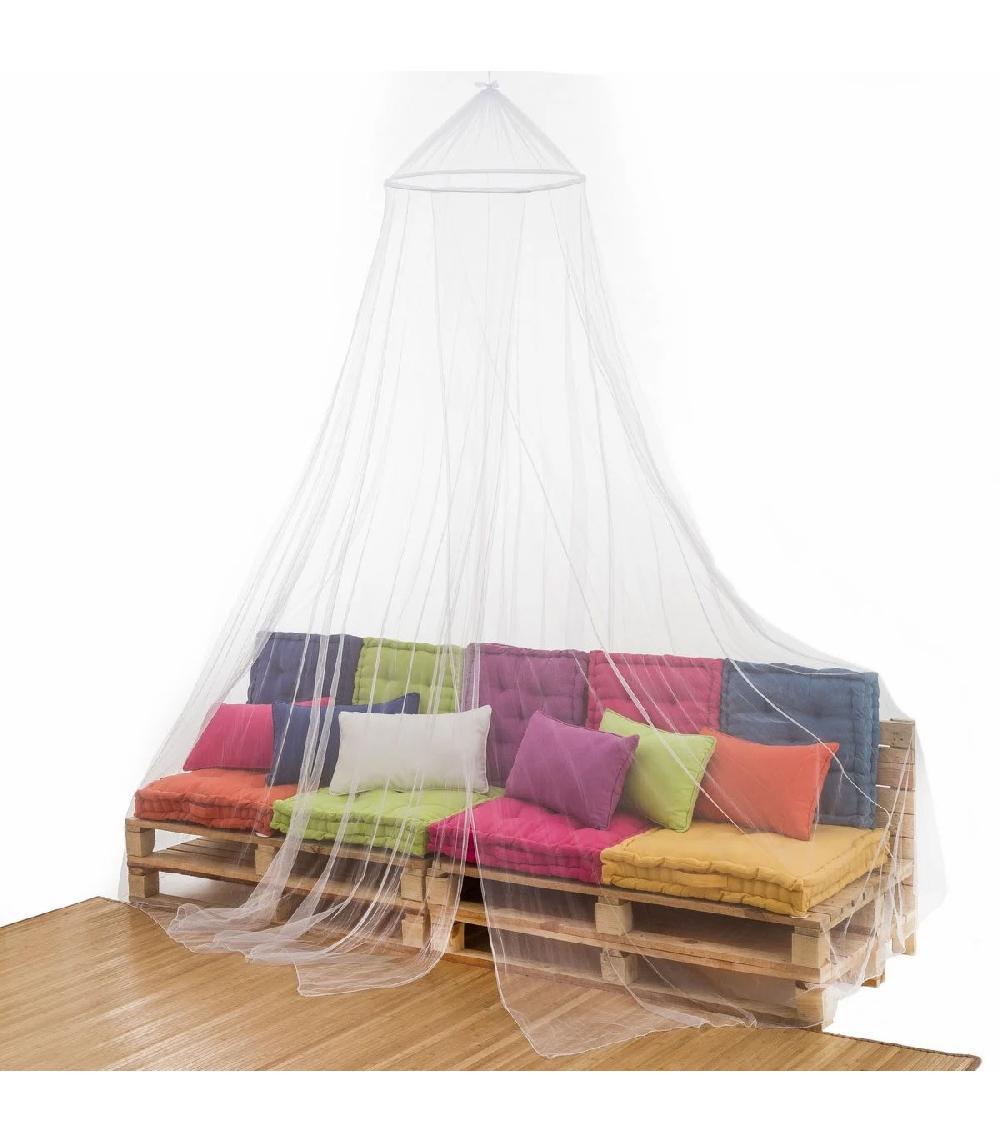 Wadiga Moustiquaire De Lit Polyester Blanc