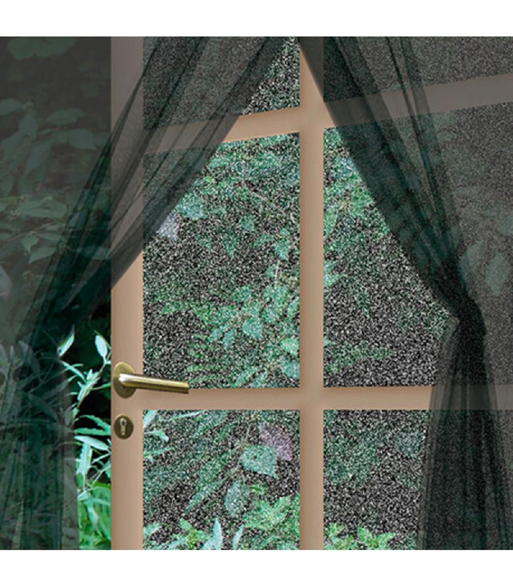 wadiga Moustiquaire pour porte 2 rideaux 75x220cm