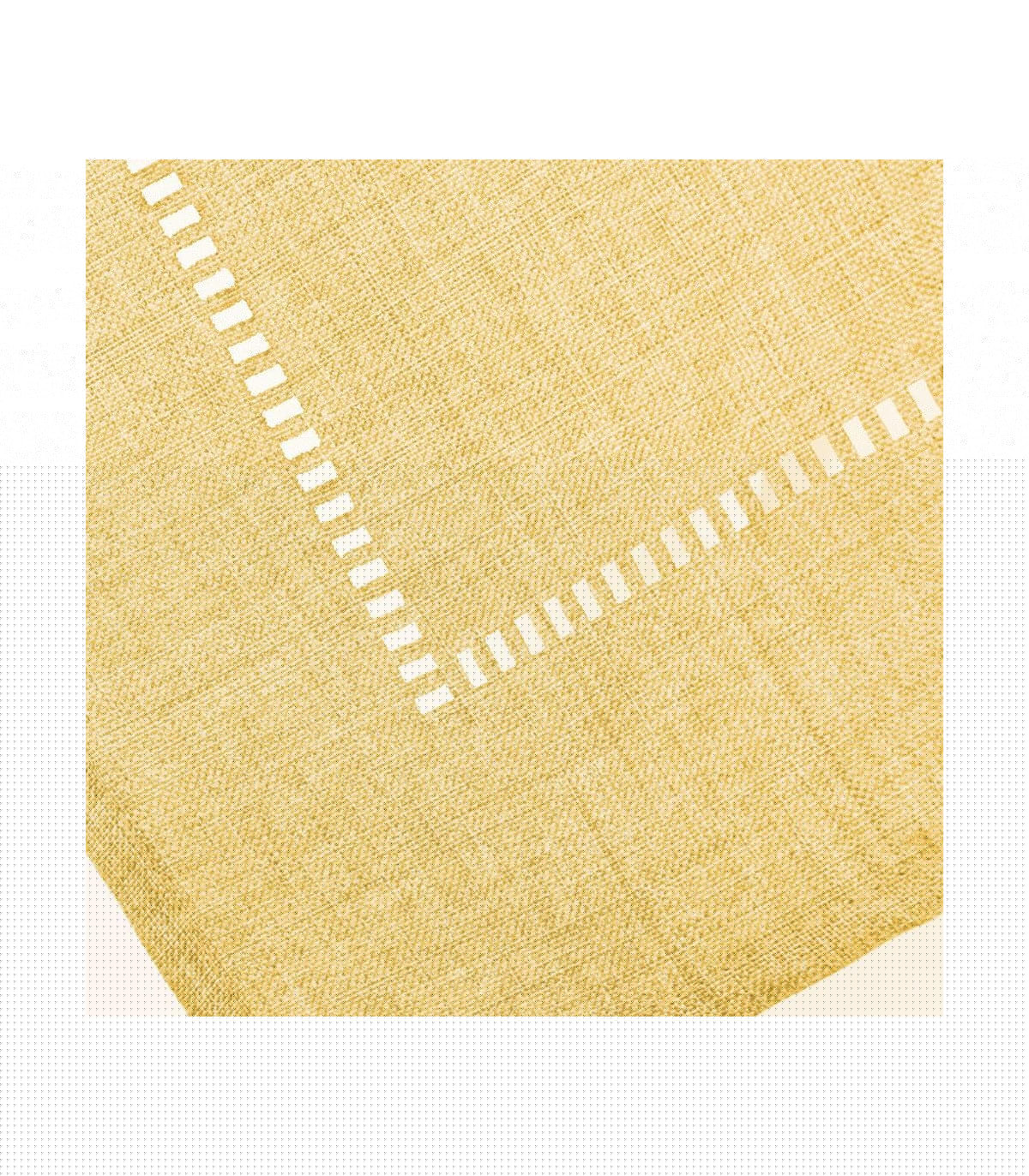 Wadiga Nappe Carrée Jaune Maïs - 150x150cm