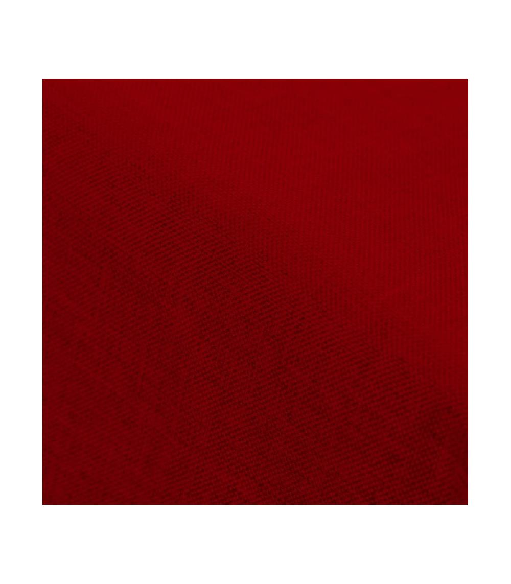 Wadiga Nappe Carrée Rouge Bordeaux - 150x150cm