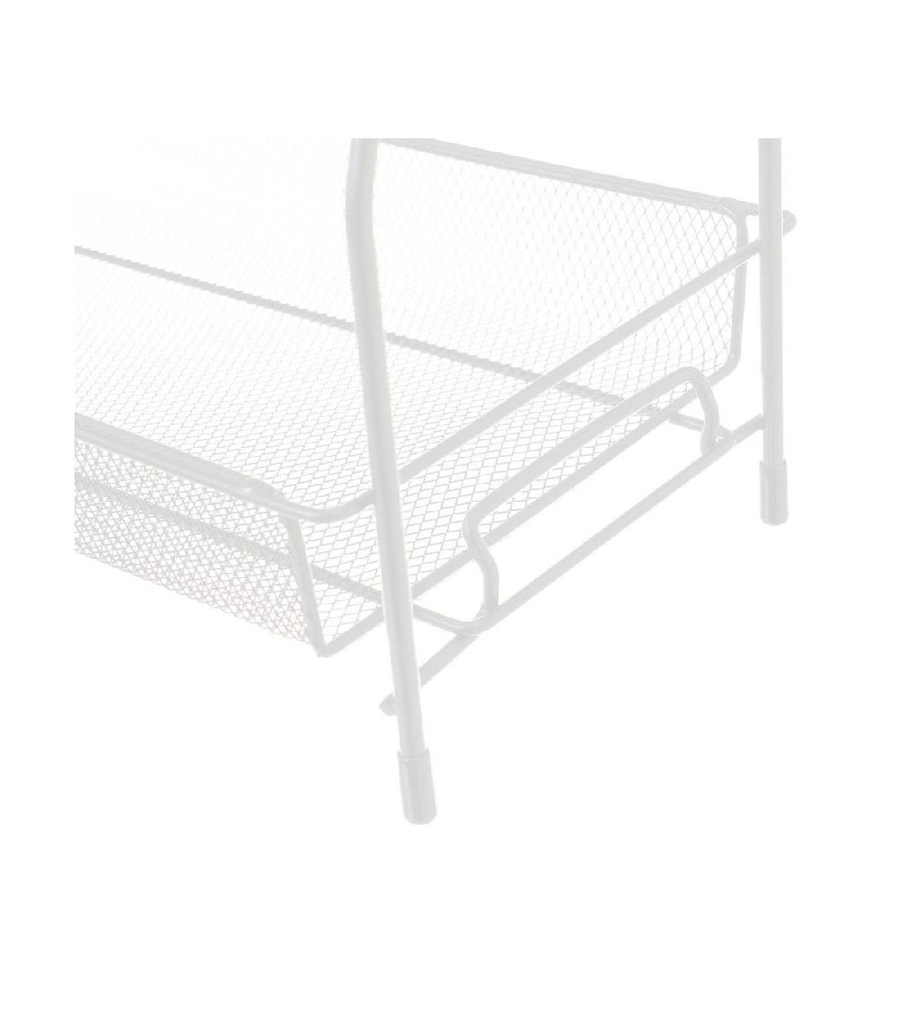 Wadiga Organisateur Pour Salle De Bain Métal Blanc