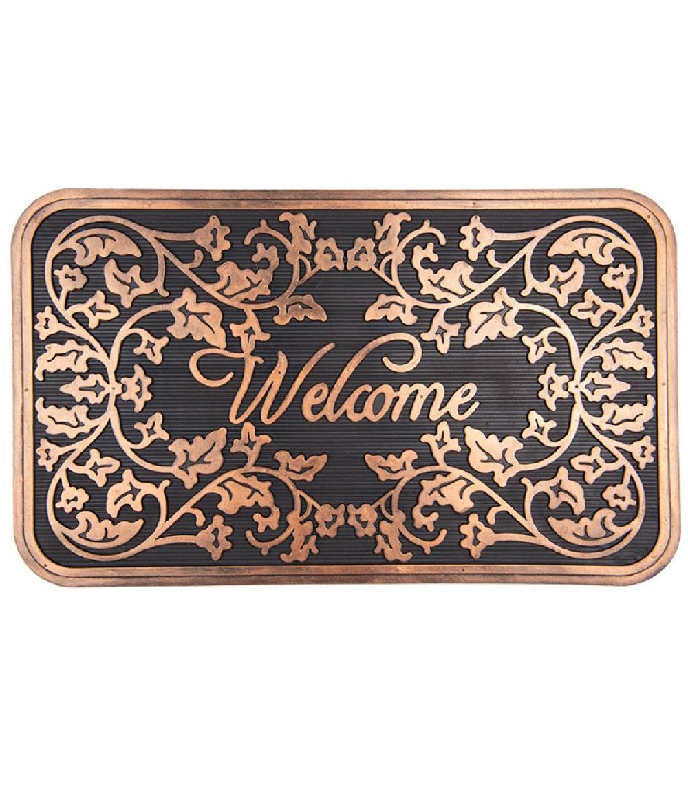wadiga Paillasson caoutchouc welcome 75x45x1cm