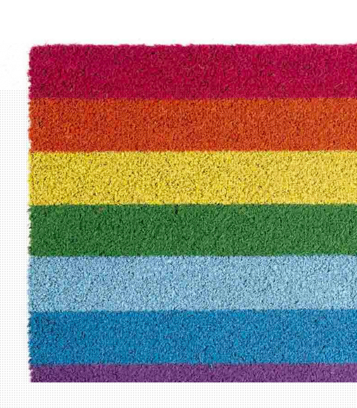 Wadiga Paillasson Coco Arc-en-ciel 40x60cm