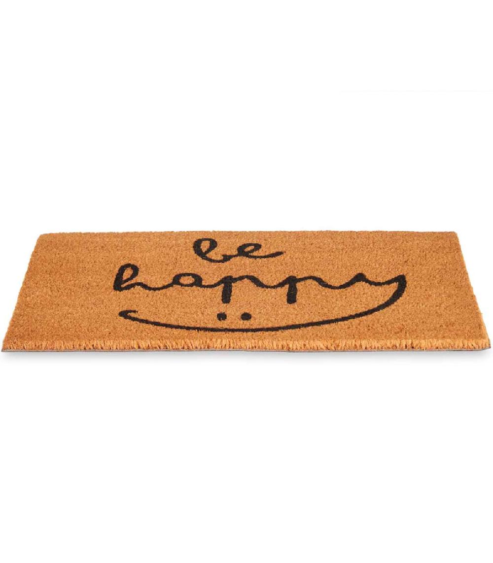 Wadiga Paillasson Coco Be Happy 60x40x1cm
