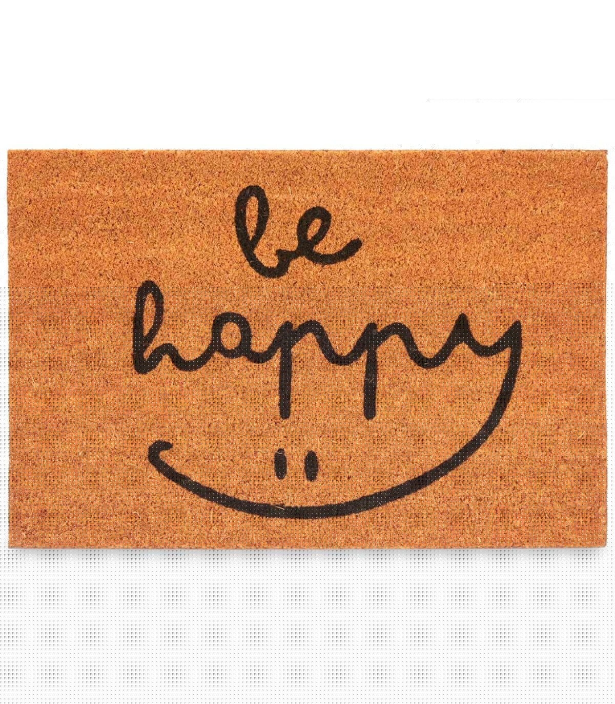 wadiga Paillasson coco be happy 60x40x1cm