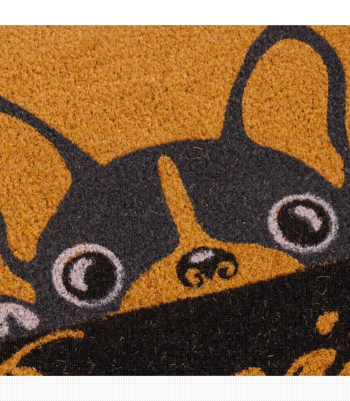 Wadiga Paillasson Coco Bonjour Chien 60x40x1.5cm