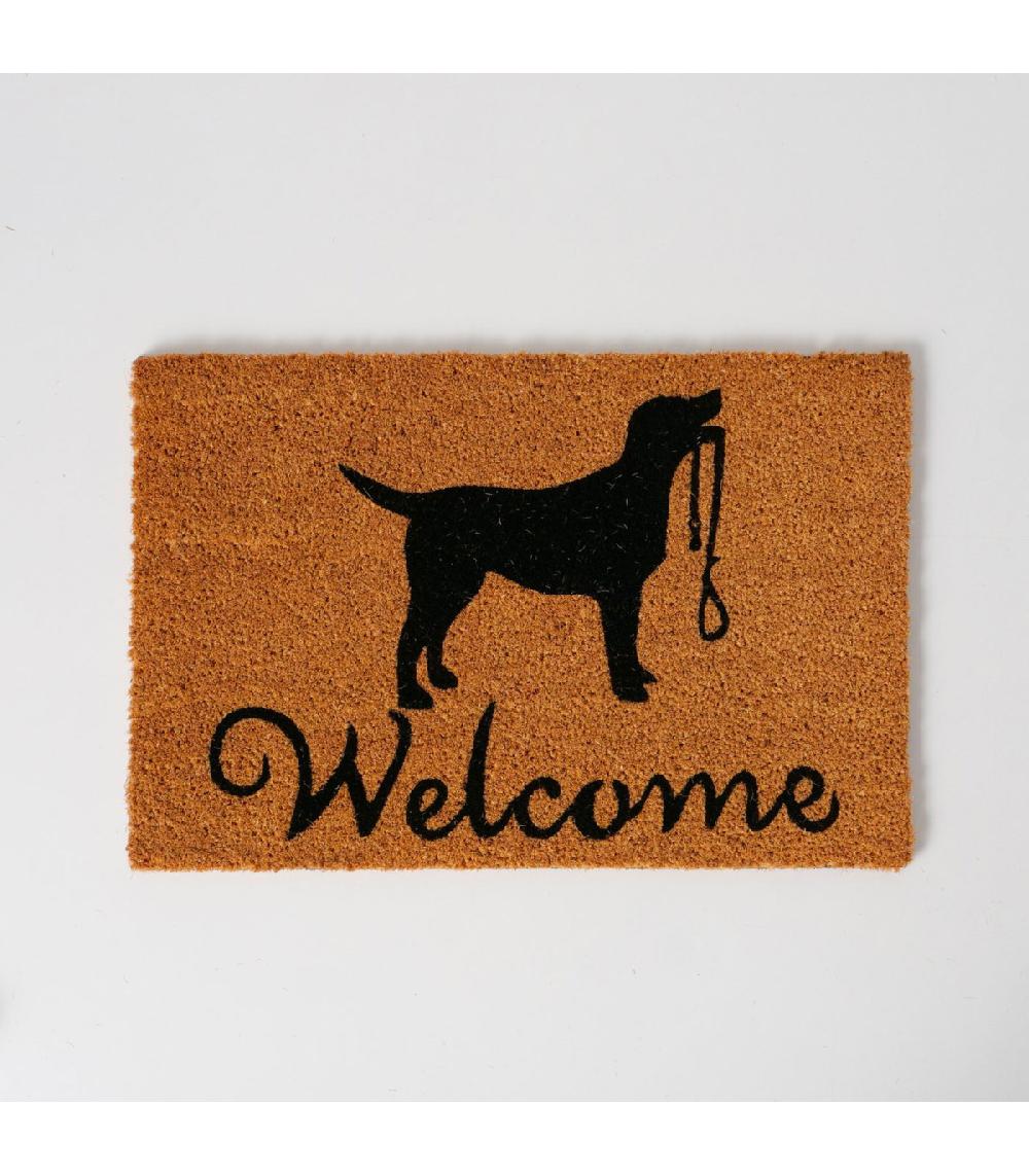 Wadiga Paillasson Coco Chien Welcome 60x40x1.5cm