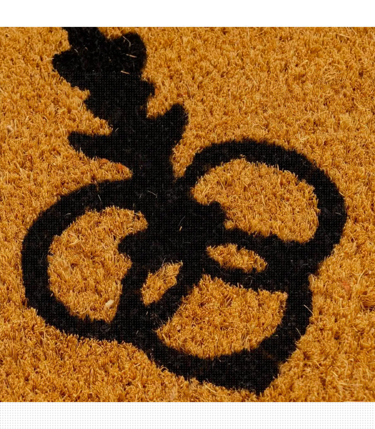 Wadiga Paillasson Coco Clés 60x40x1.5cm