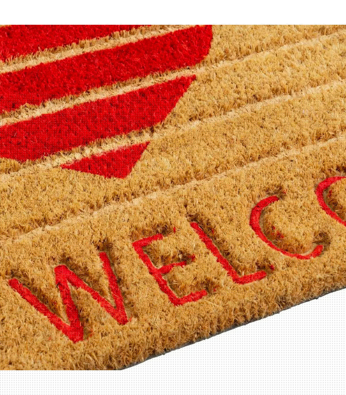 Wadiga Paillasson Coco Coeur Love 60x40x1.5cm