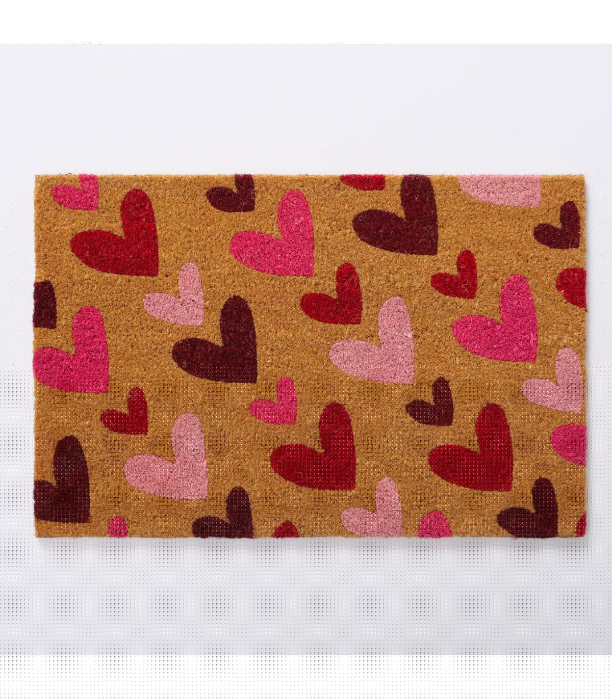 Wadiga Paillasson Coco Coeurs 60x40x1.5cm