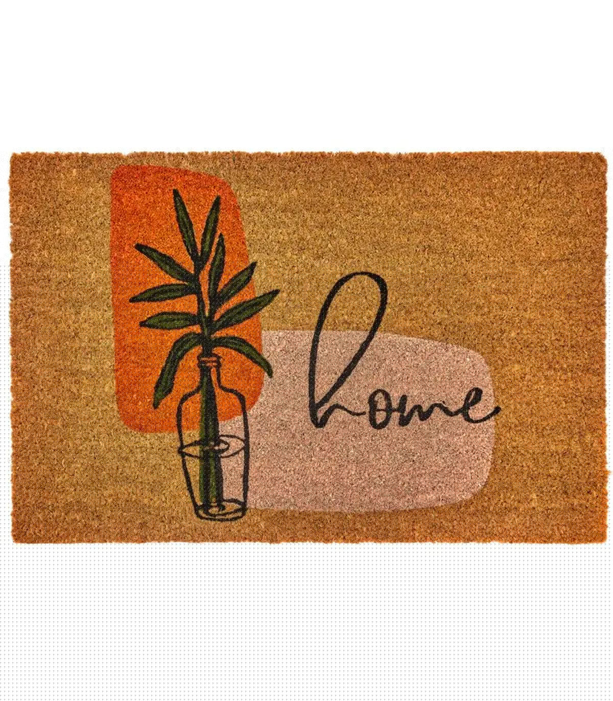 wadiga Paillasson coco cubique home 60x40cm