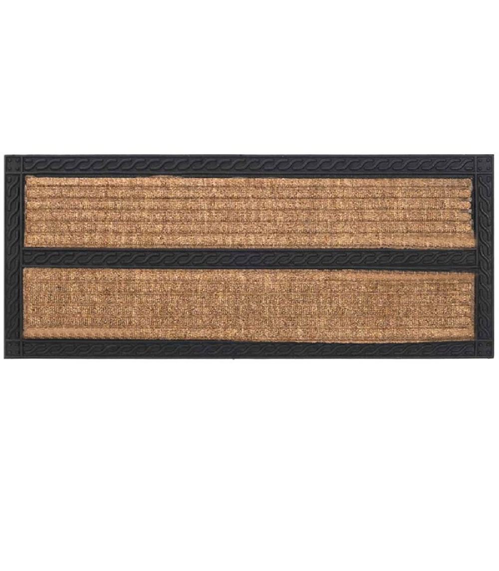 Wadiga Paillasson Coco Et Caoutchouc 60x25x0.5cm
