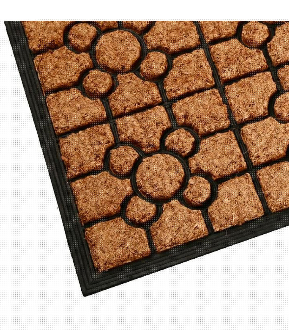 Wadiga Paillasson Coco Et Caoutchouc 60x40cm