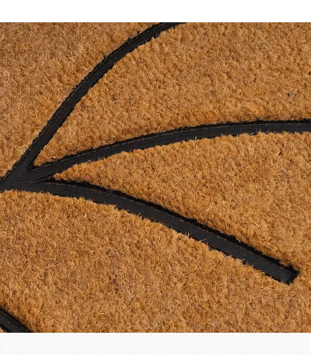 Wadiga Paillasson Coco Feuille 75x45x1.5cm