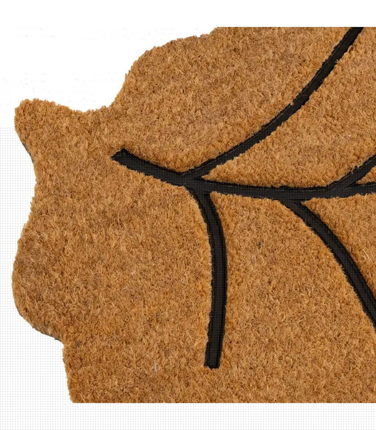 Wadiga Paillasson Coco Feuille 75x45x1.5cm