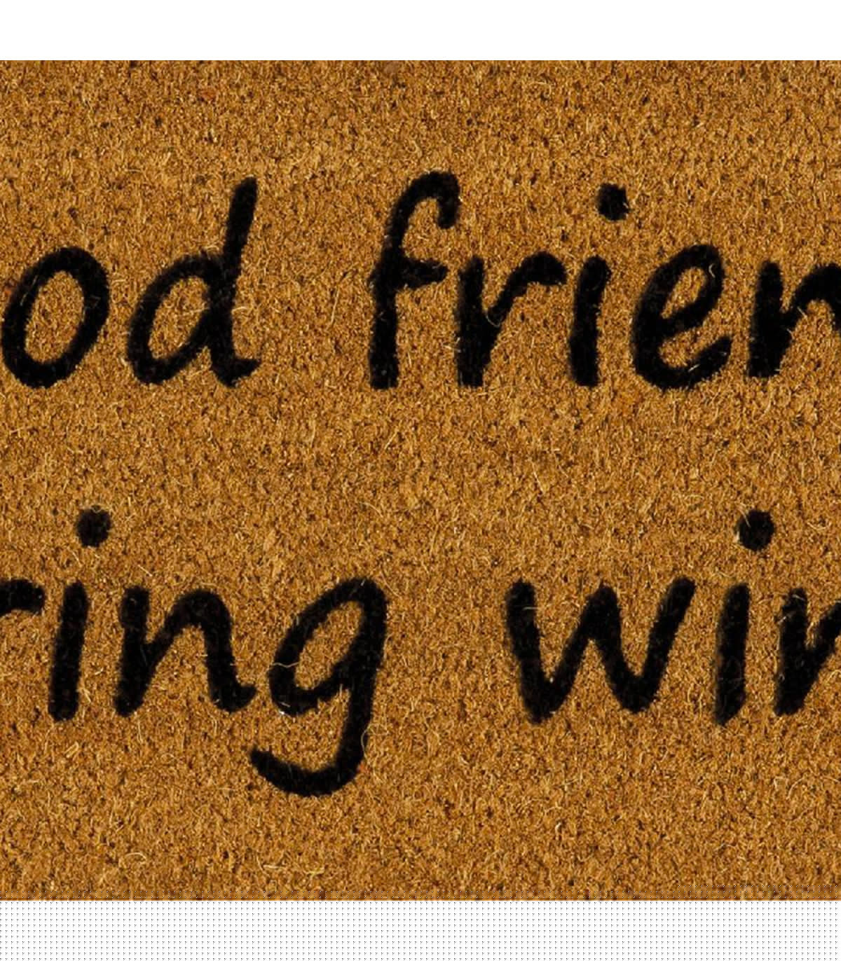 Wadiga Paillasson Coco Good Friends 40x60cm