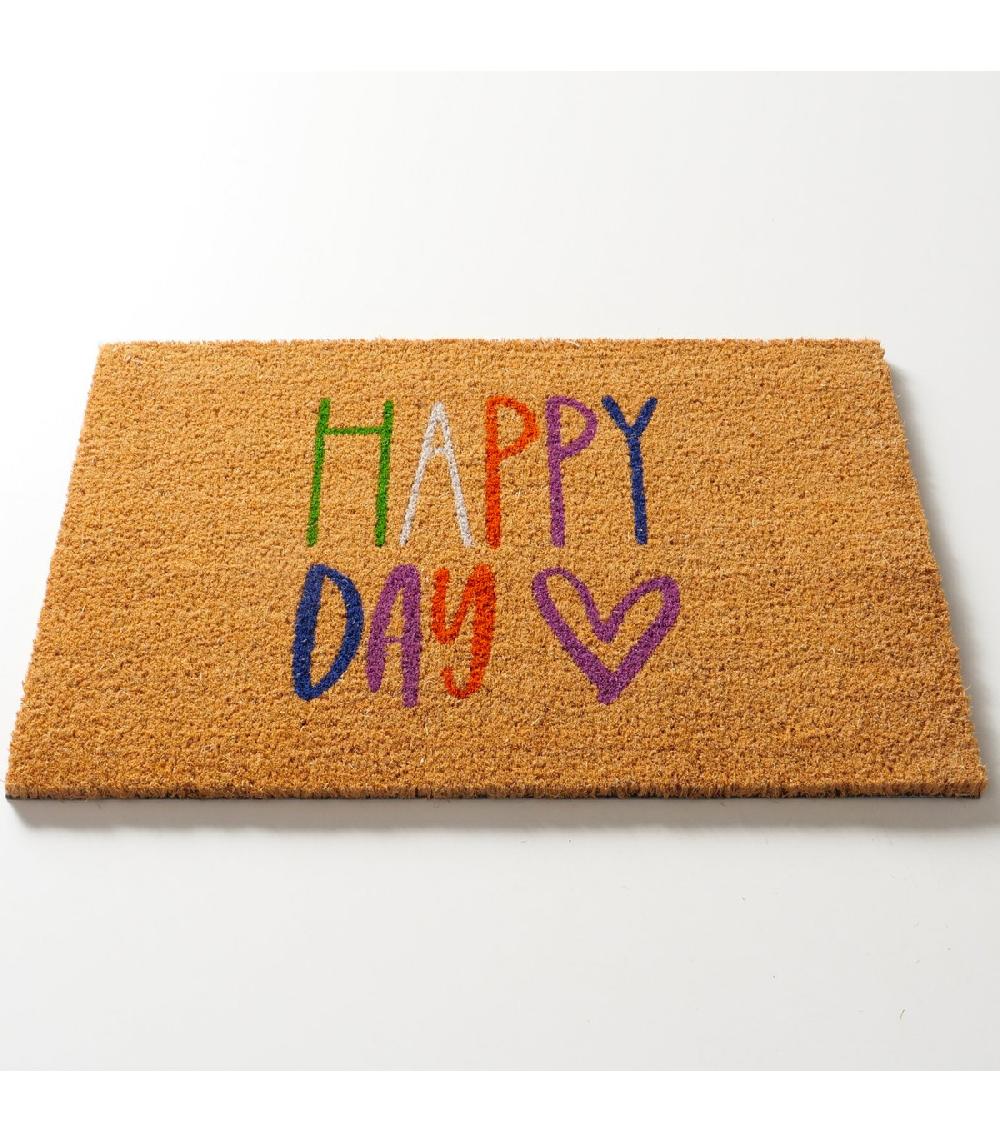 Wadiga Paillasson Coco Happy Day 60x40x1.5cm