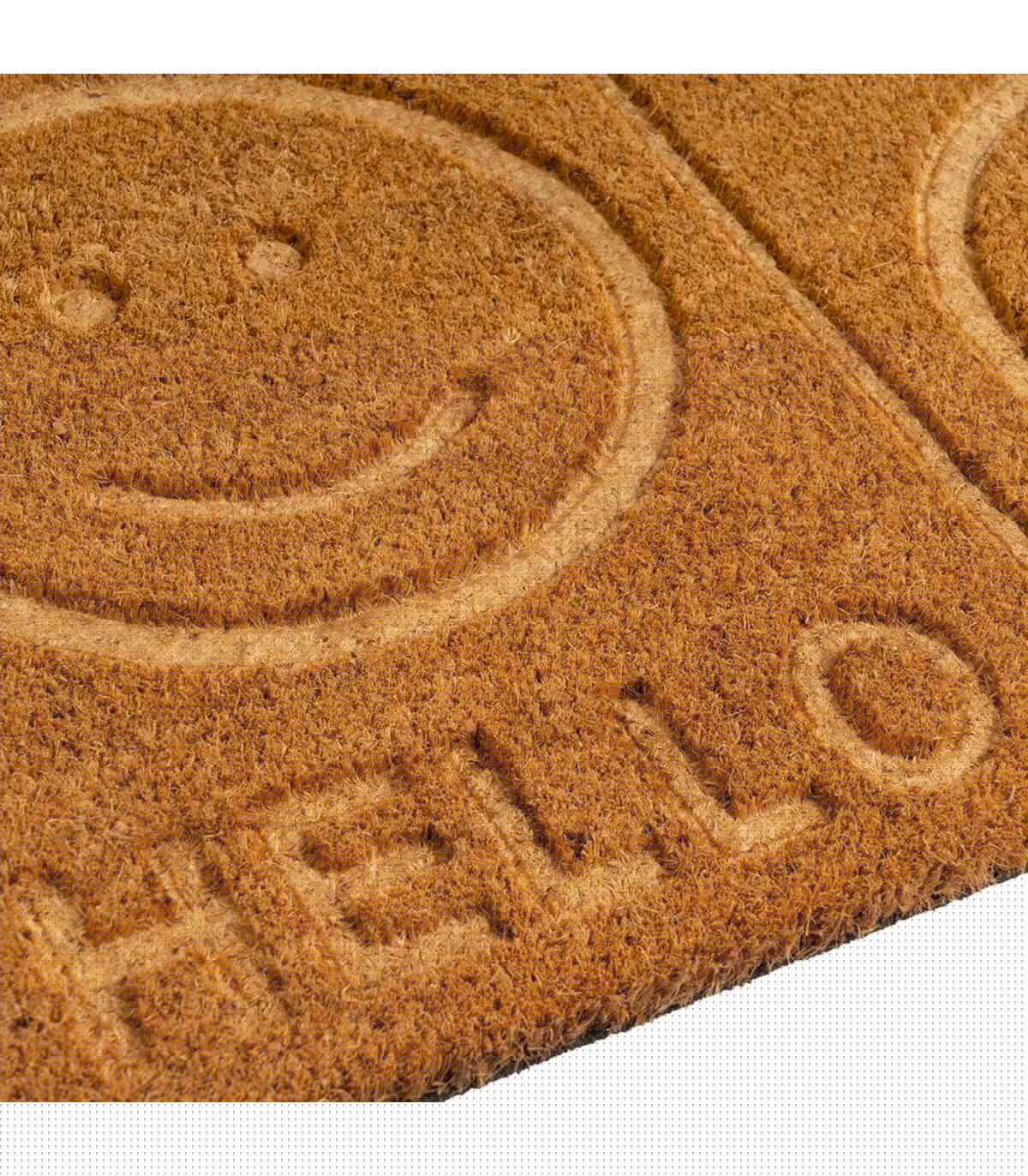 Wadiga Paillasson Coco Hello Et Bye 60x40x1.5cm