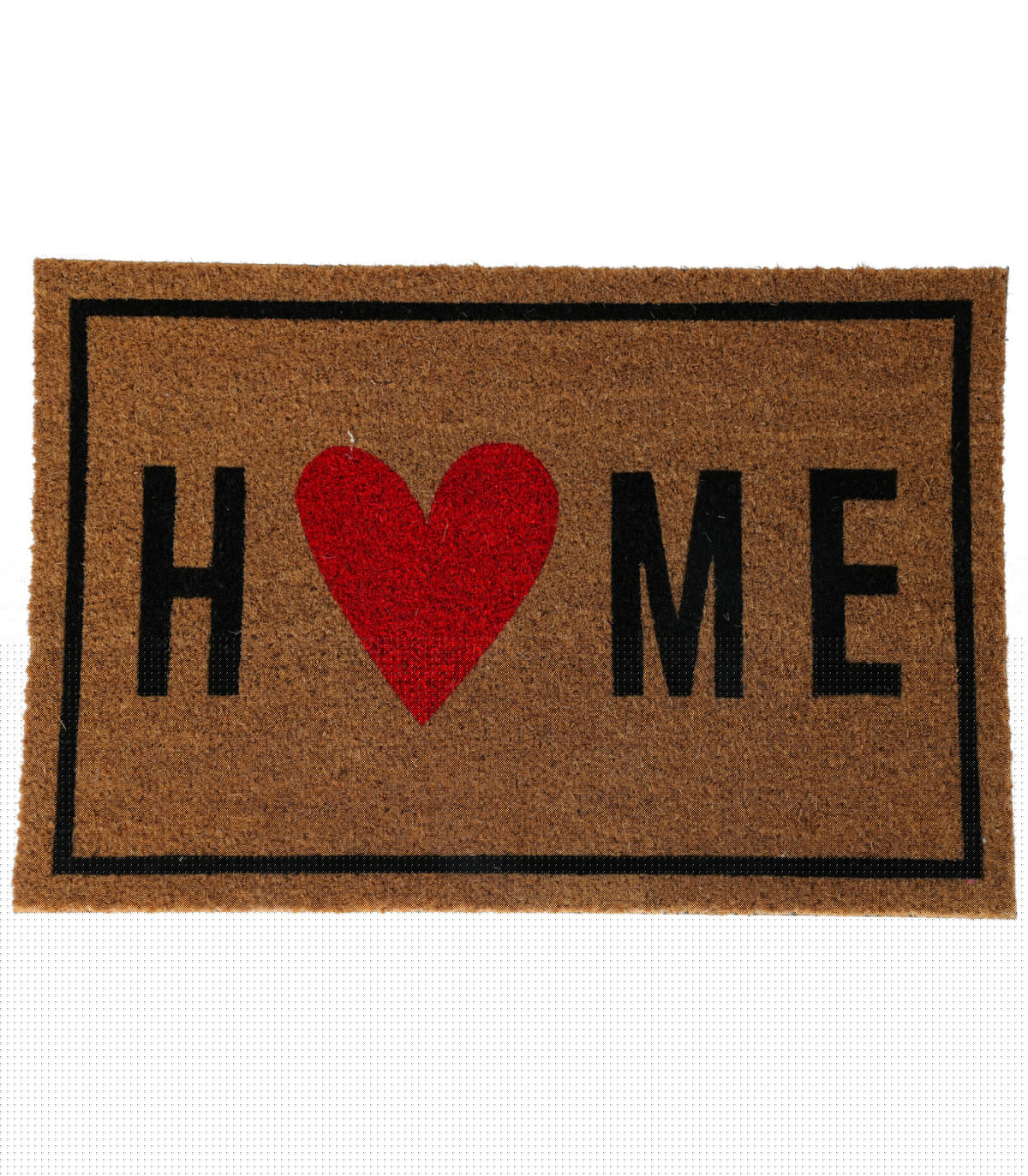 wadiga Paillasson coco home coeur 60x40cm