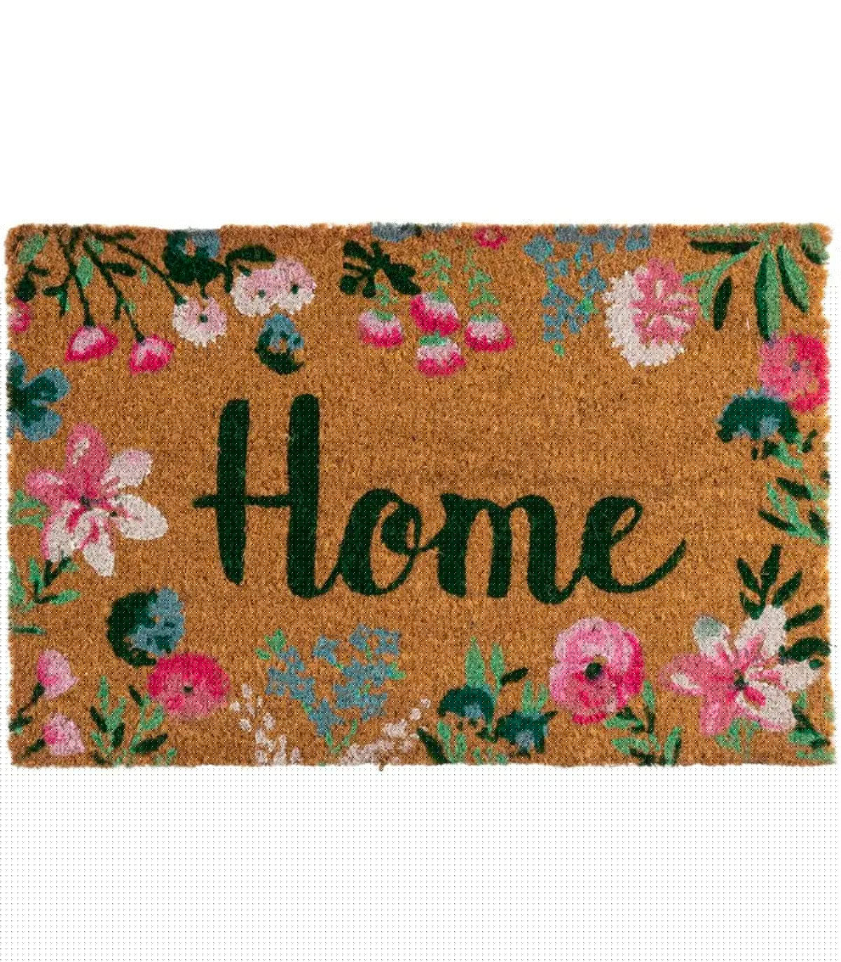 wadiga Paillasson coco home fleurs 60x40x1.5cm