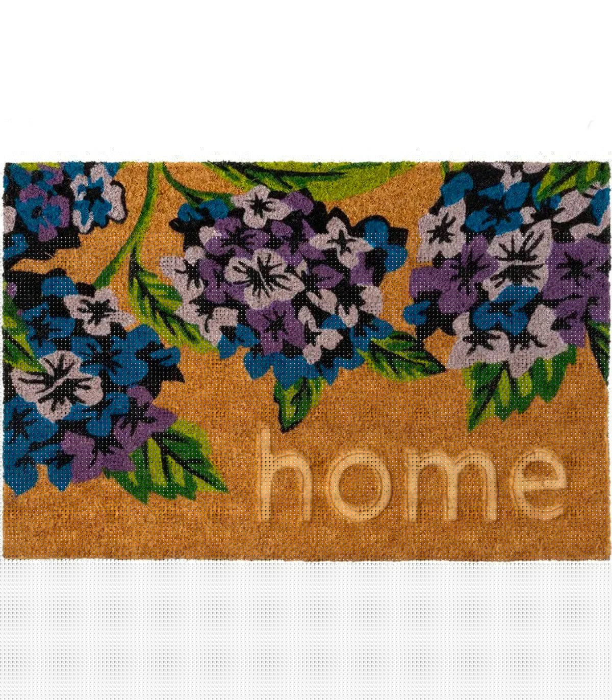 wadiga Paillasson coco lavandes home 60x40x1.5cm