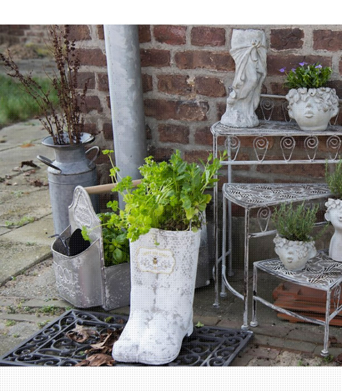 Wadiga Paillasson Coco Métal Marron 57x34x2cm