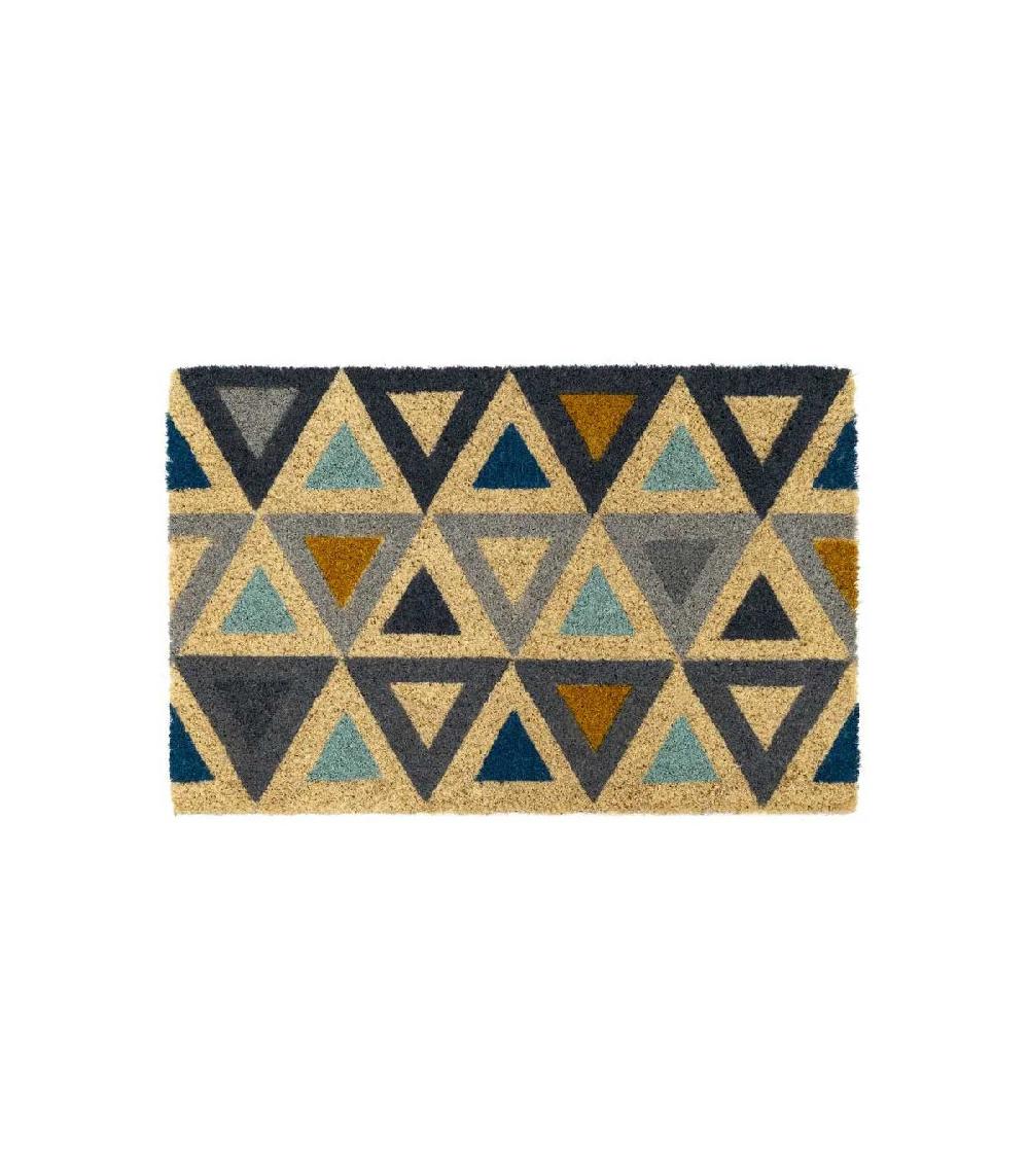 wadiga Paillasson Coco Multicolore Geo - 60x40x1.5cm