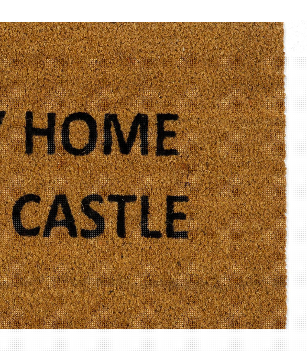 Wadiga Paillasson Coco My Home My Castle 40x60cm