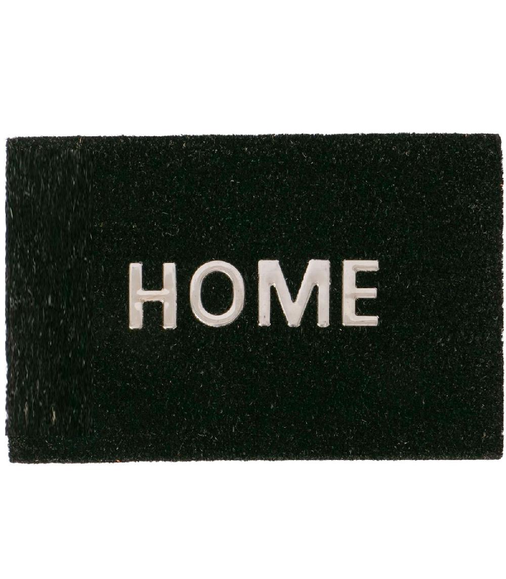 wadiga Paillasson coco noir Home 60x40x1.5cm