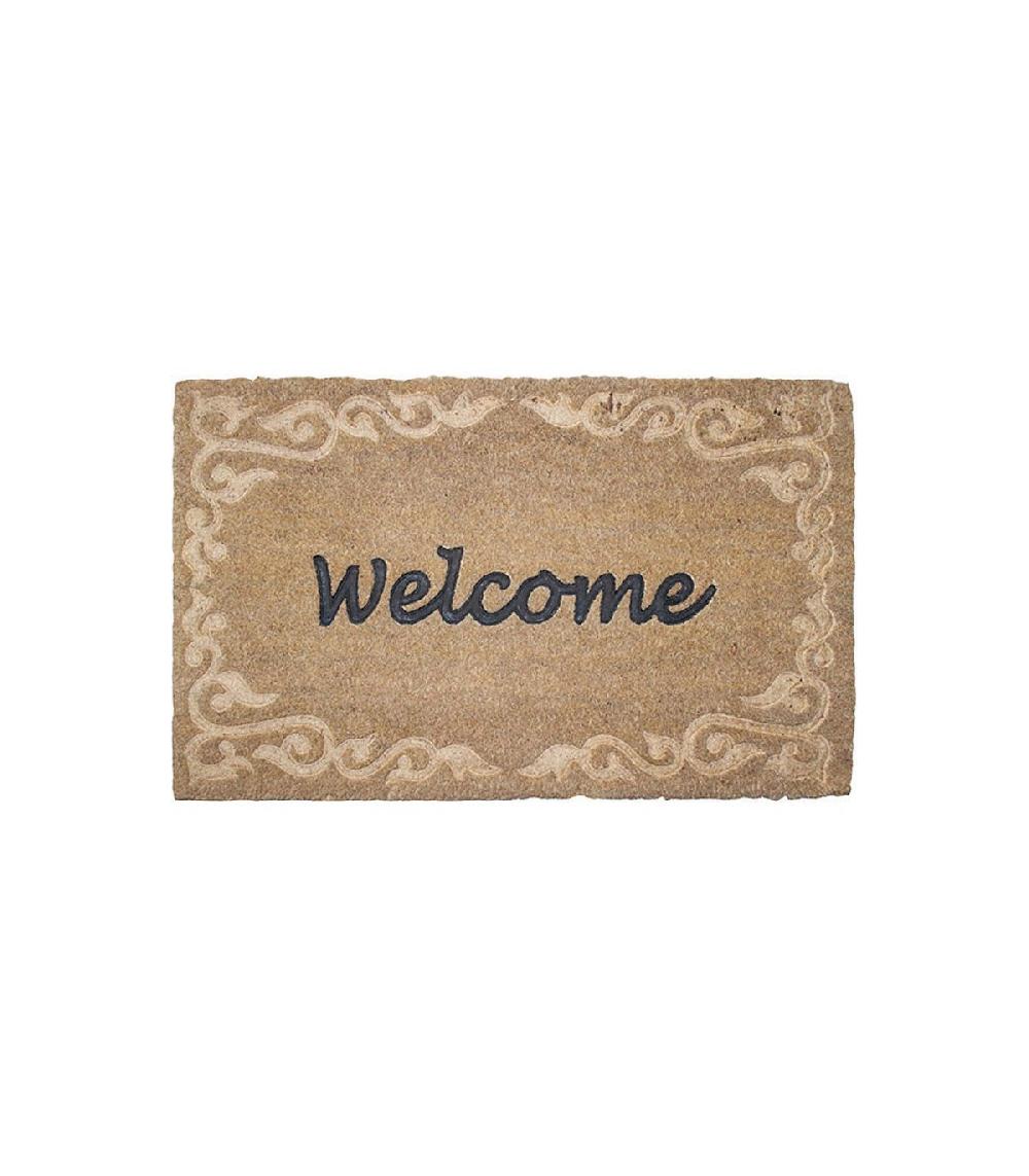 wadiga Paillasson Coco Relief Welcome - 60x40cm