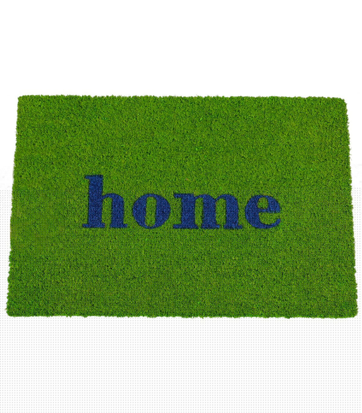 wadiga Paillasson coco vert Home 60x40x1.5cm