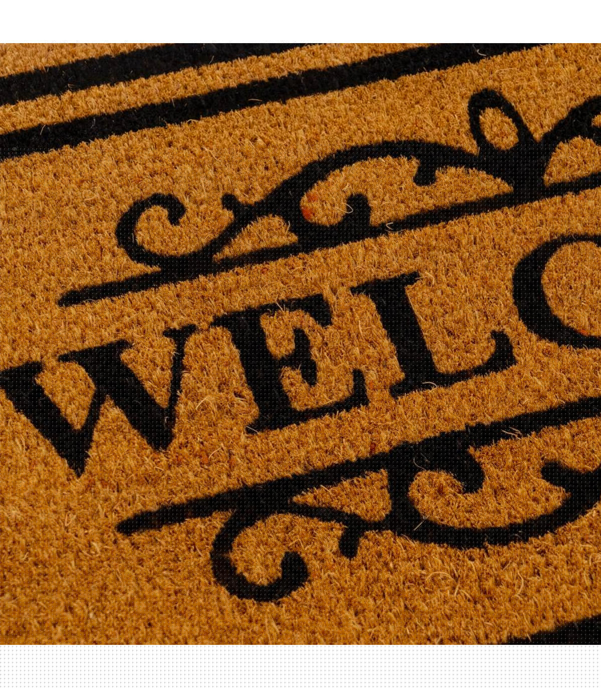 Wadiga Paillasson Coco Welcome 60x40x1.5cm