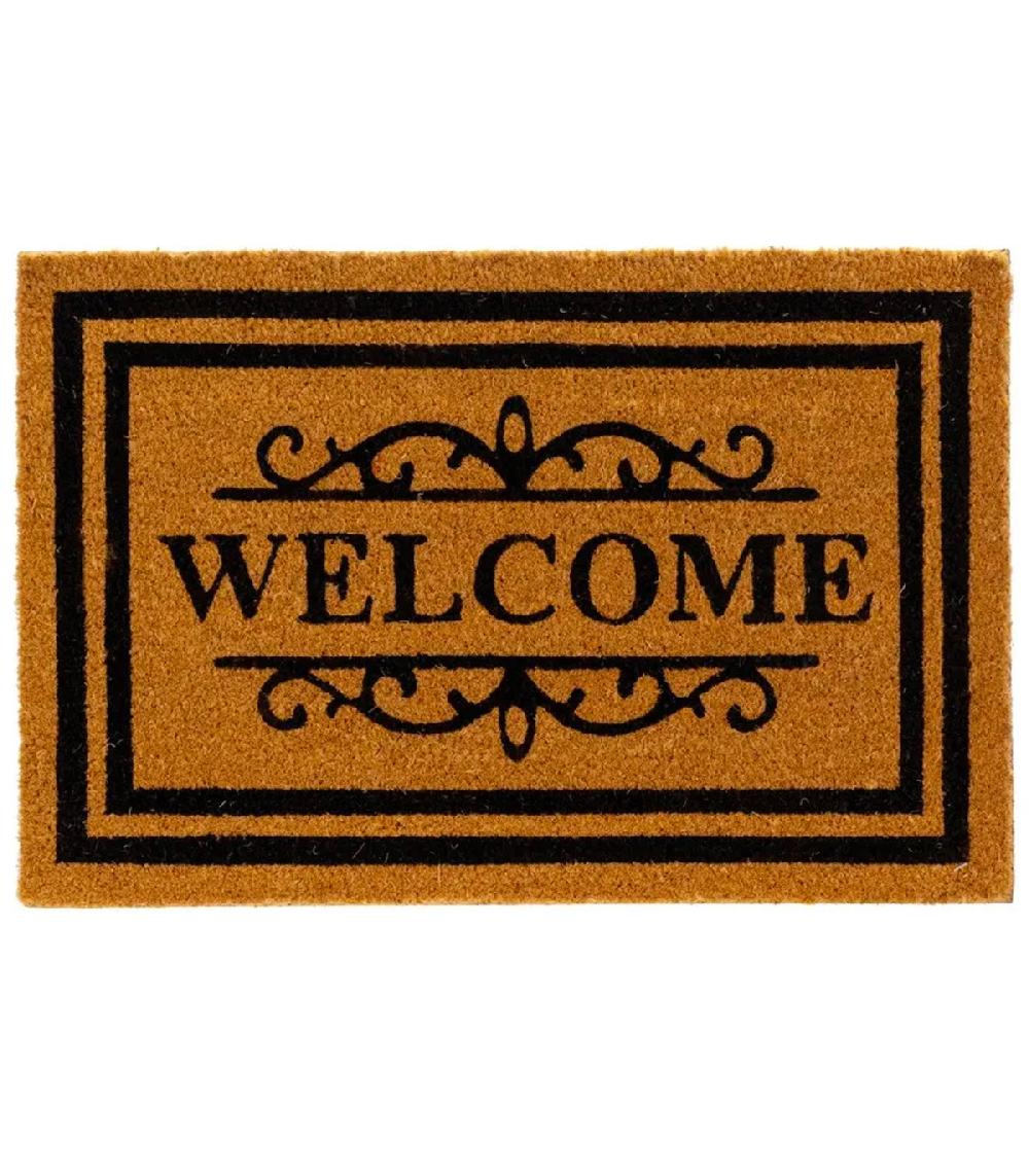wadiga Paillasson coco Welcome 60x40x1.5cm