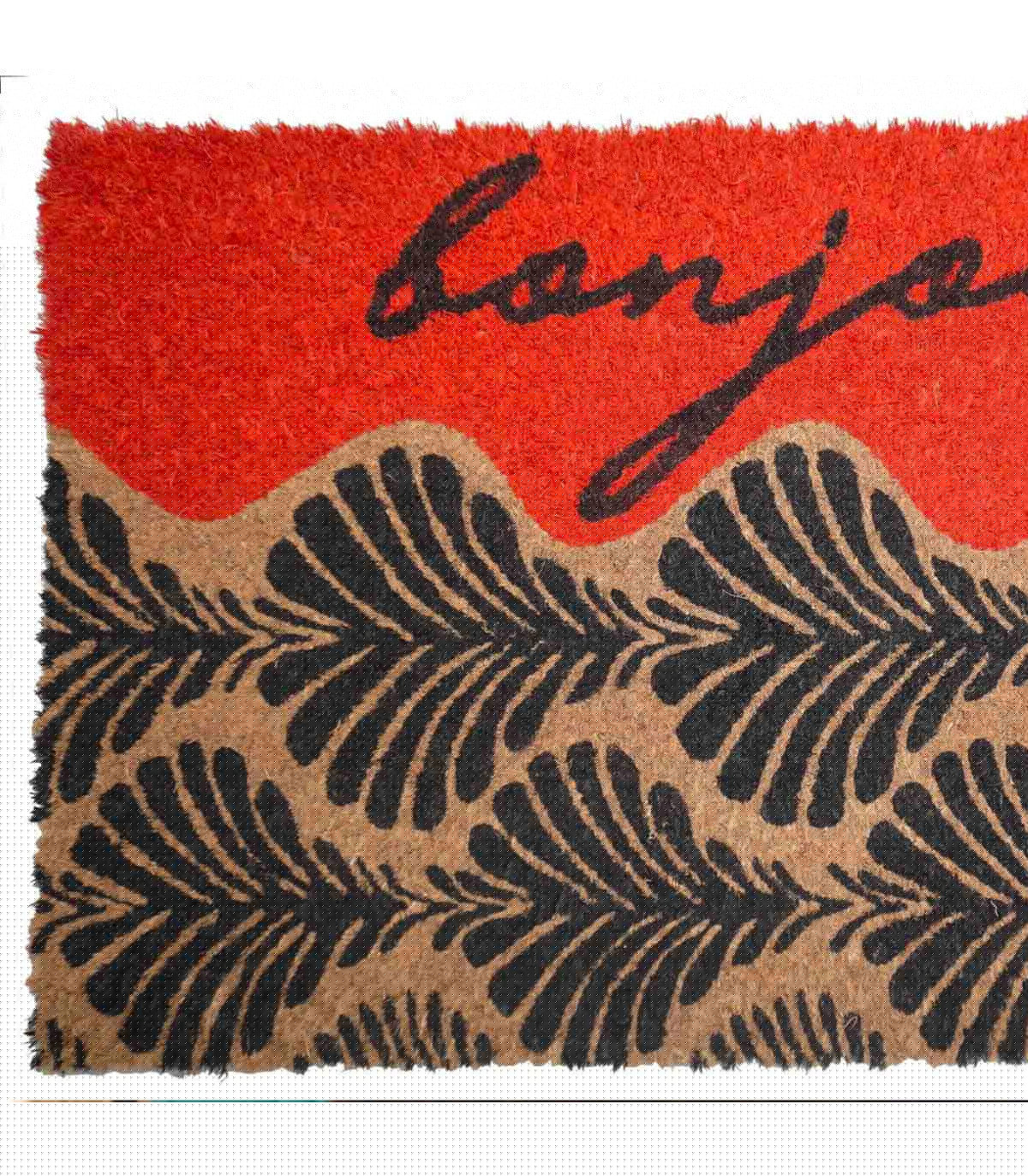 Wadiga Paillasson En Coco Bonjour - 40x70cm