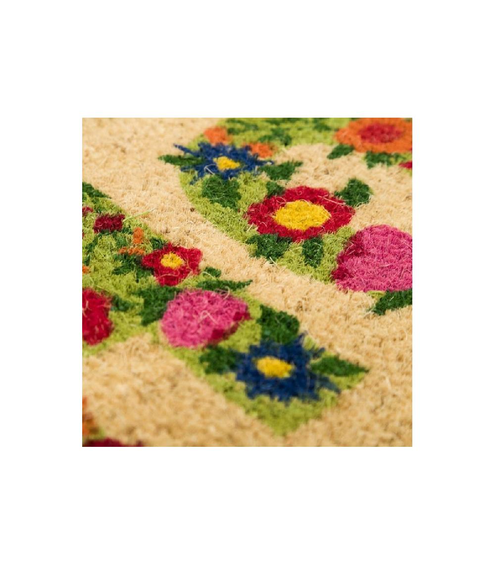 Wadiga Paillasson En Coco Home Fleuri