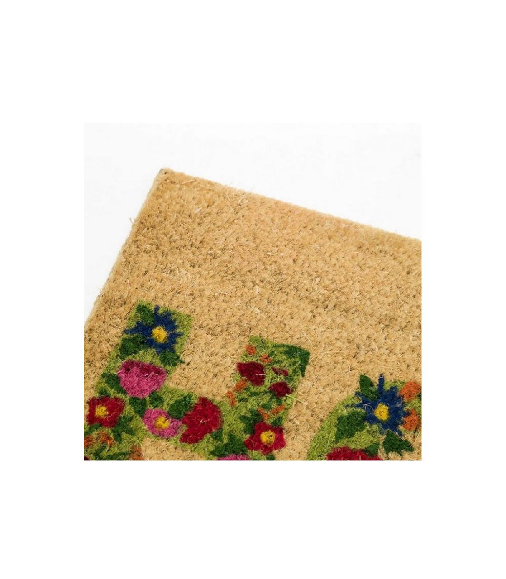 Wadiga Paillasson En Coco Home Fleuri