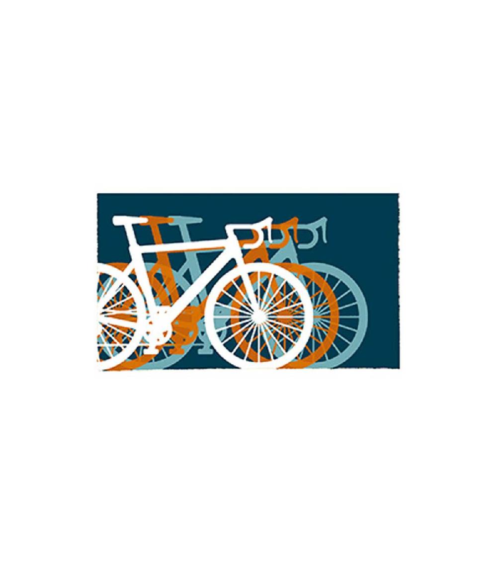 wadiga Paillasson en Coco Multicolore 3 Vélos