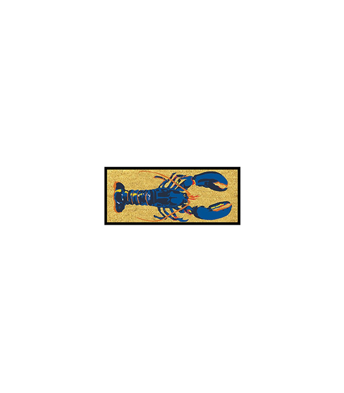 wadiga Paillasson en Coco Multicolore Homard