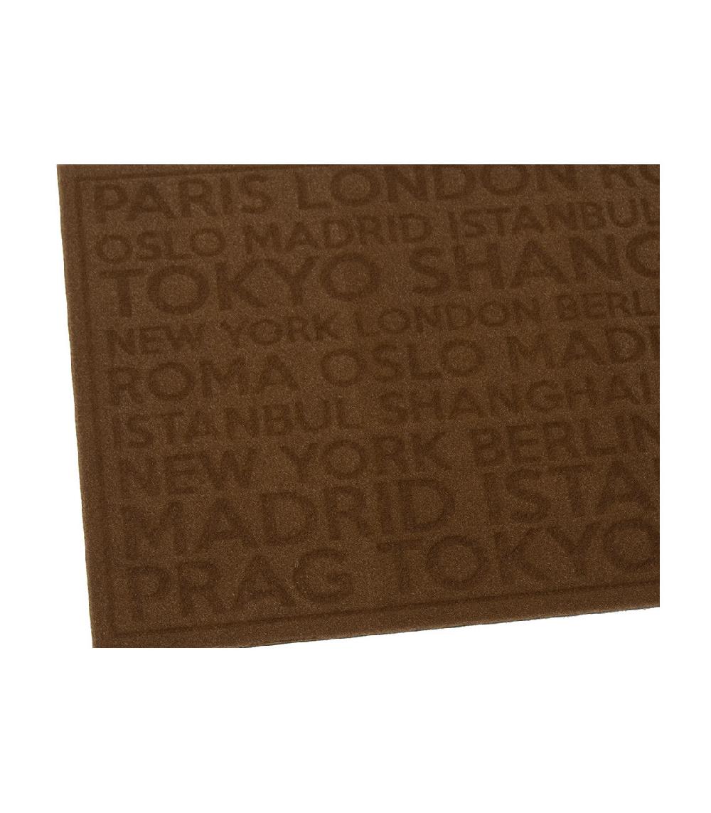 Wadiga Paillasson Polyester Villes - 60x40cm