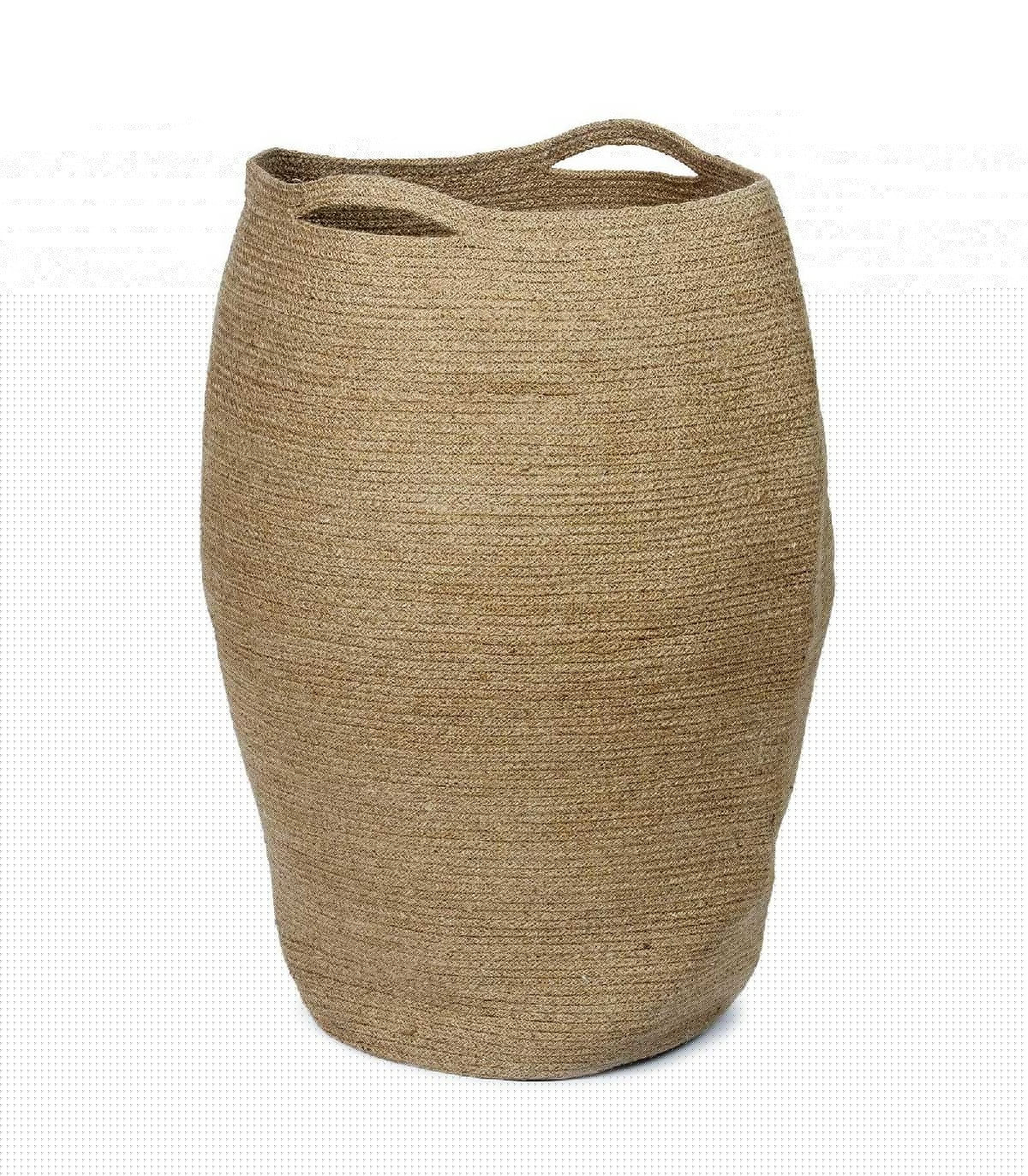 wadiga Panier à Linge en Jute