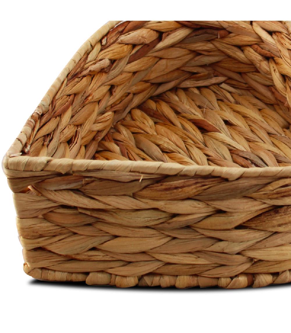 Wadiga Panier De Rangement Tressé Coeur