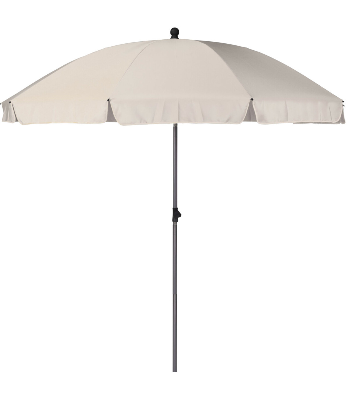 wadiga Parasol inclinable beige - diamètre 250cm
