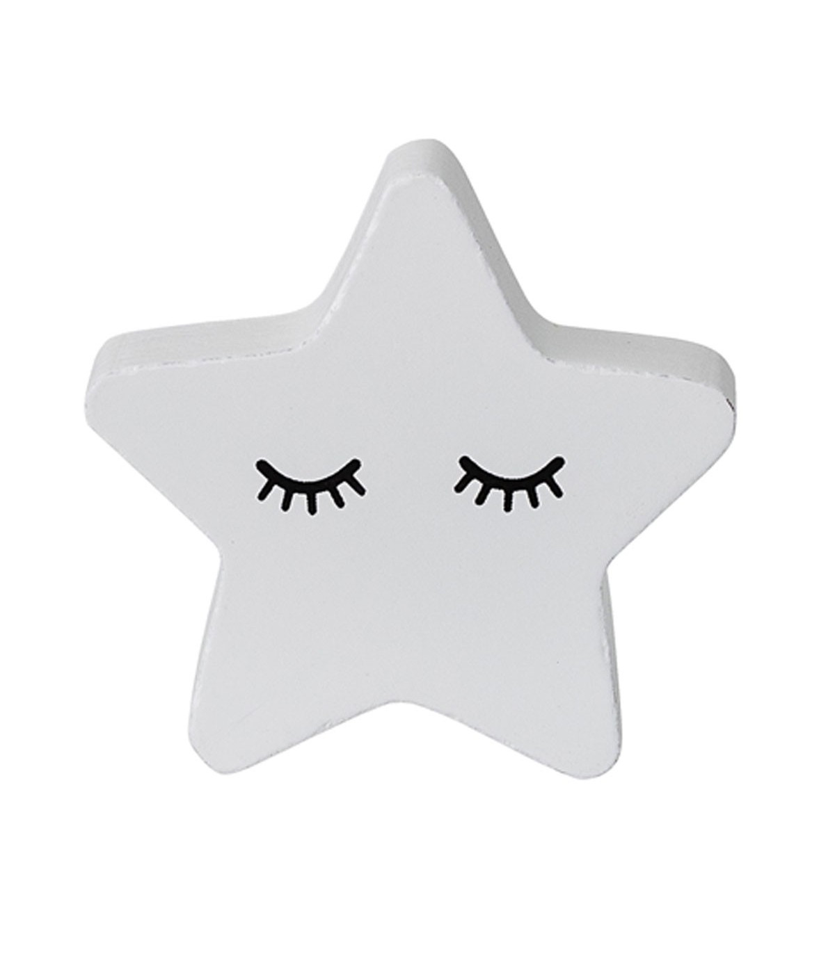 Wadiga Patère Chambre Enfant En Bois Blanc Étoile