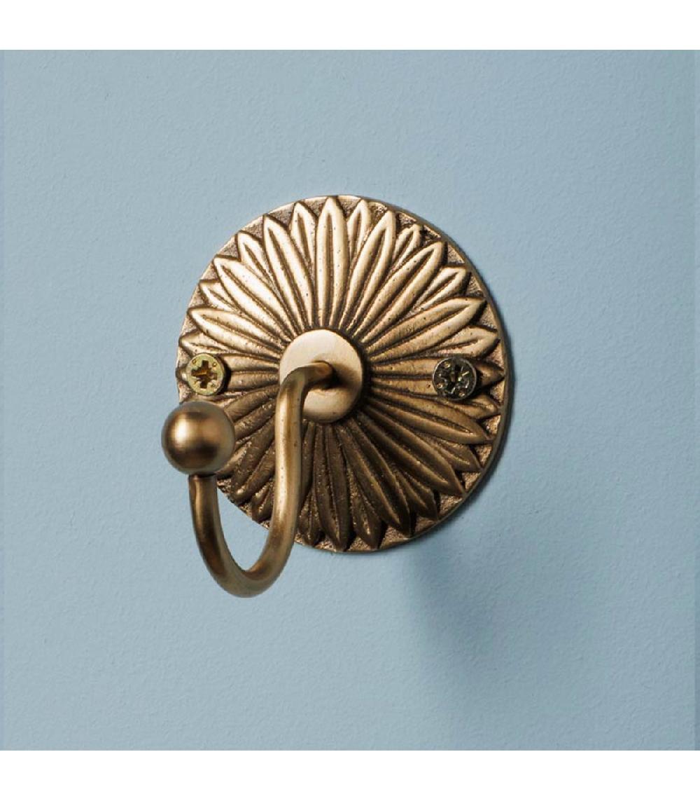 Wadiga Patère Crochet Métal Doré 7x7x6cm